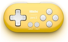 8 Bit Mini Wireless Controller Zero 2 Yellow (Switch/PC/Android/Mac)
