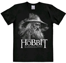 Pánské tričko Hobbit: Gandalf (XL) černé bavlna