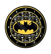 Nástěnné hodiny DC Comics: Batman Logo (průměr 25 cm)