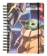 Poznámkový blok Star Wars Hvězdné války: The Mandalorian 2 Kroužková vazba (A5 14,8 x 21,0 cm)
