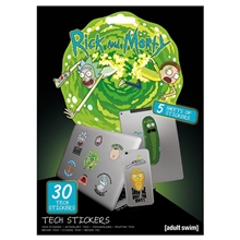Sada vinylových samolepek Rick and Morty - Adventures (30 ks)