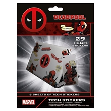 Sada vinylových samolepek Deadpool - Merc With A Mouth (29 ks)