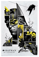 Plakát DC Comics Batman: 80th Anniversary (61 x 91,5 cm)