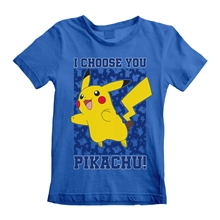 Dětské tričko Pokémon: I Choose You (5-6 let) modrá bavlna
