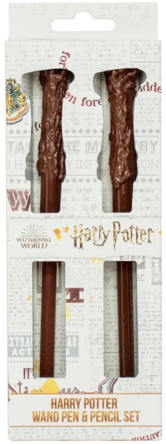 Propiska a tužka Harry Potter: Hůlky Set 2 kusů
