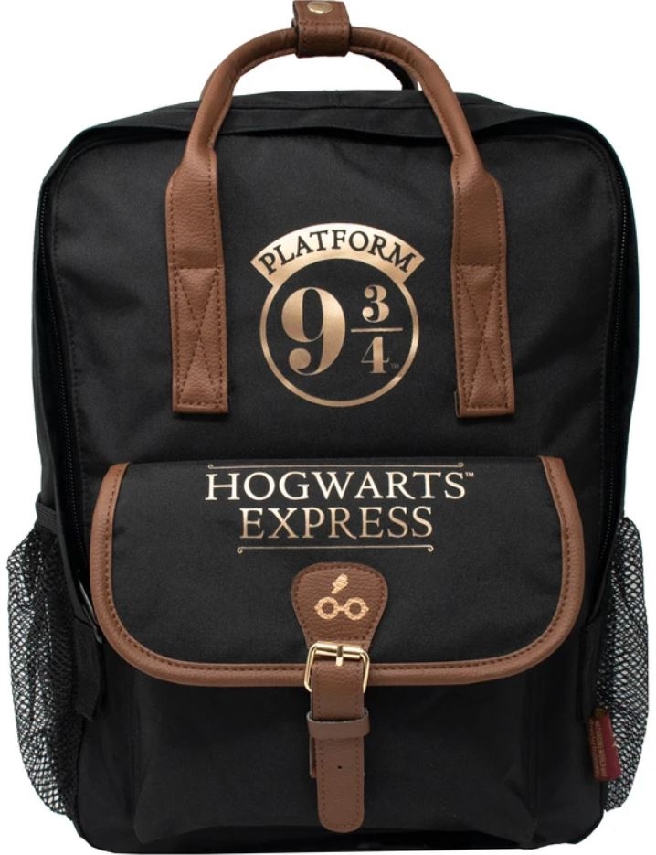 Batoh Harry Potter: Bradavický Express (objem 16 litrů 30 x 35 x 15 cm) černý polyester