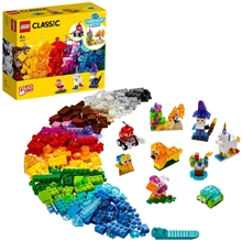 Lego Classic 11013 - CreativeTransparent Bricks