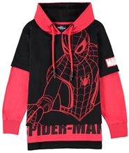 Dětská mikina Marvel: Spiderman (122-128 cm) černý bavlna