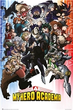 Plakát My Hero Academia: Class 1-A And Class 1-B (61 x 91,5 cm)