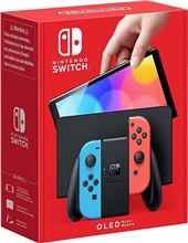 Nintendo Switch OLED Model - Neon Blue / Neon Red (SWITCH) 