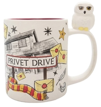 Harry Potter - Hedwig and Privet Drive 3D Handle Mug