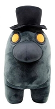 Among Us: Plush with Accessory - Black Tophat and Mask (30 cm)