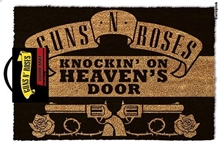 Rohožka Guns'n'Roses: Knockin On Heavens Door (60 x 40 cm) černá