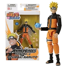 Bandai Anime Heroes: Naruto - Uzumaki Naruto Action Figure (6,5