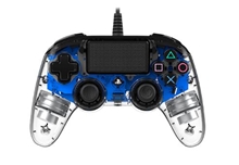 Nacon Wired Controller - Blue Backlight (PS4)