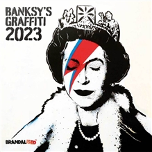 Kalendář 2023: Banksy's Graffiti (30 x 30 60 cm)