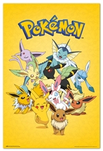 Plakát Pokémon: Evolution (61 x 91,5 cm)