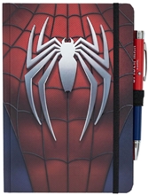 Poznámkový blok s propiskou Marvel Spiderman: Logo (A5 14,8 x 21,0 cm)