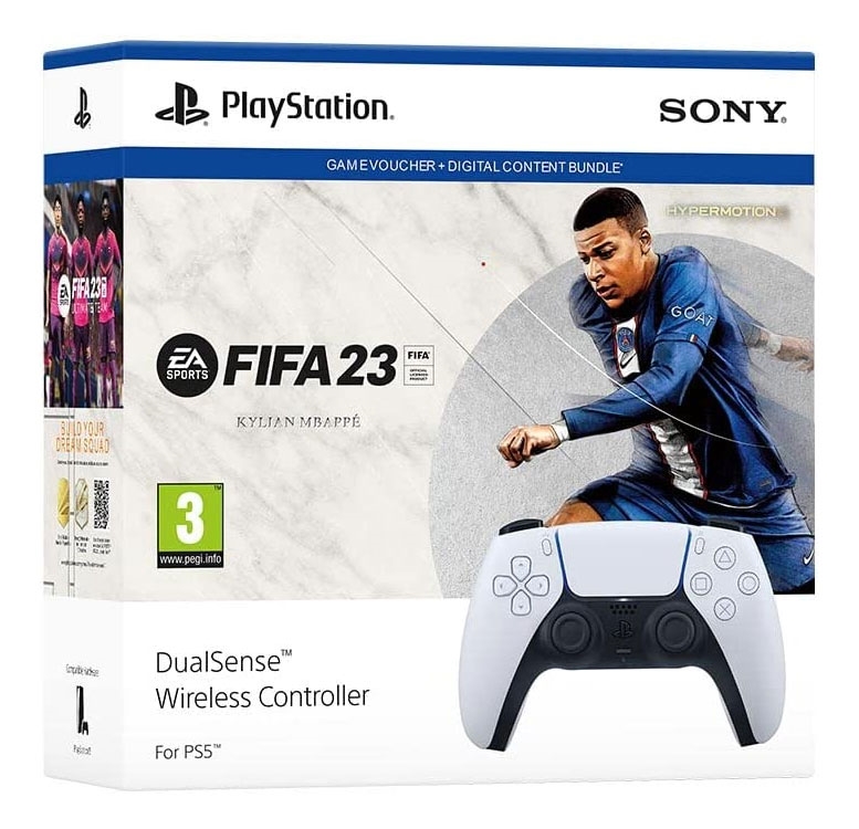 Sony PlayStation 5 DualSense Wireless Controller + FIFA 23 (PS5)