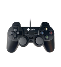 C-TECH Gamepad Callon, 2x analog, X-input, vibrations, 1,8m cable, USB (PS3/PC)