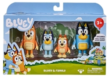 Bluey - 4 Figure Family Pack