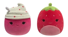 Squishmallows: Flip a Mallows - 13 cm Plush - Strawberry/Ice Cream