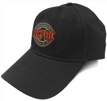 Kšiltovka AC/DC: Kulaté logo (nastavitelná)