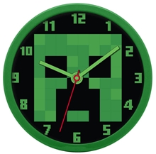 Minecraft Wall Clock - Creeper