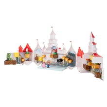 Super Mario Bros: The Movie - Mushroom Kingdom Castle Playset + Mario and Peach Mini Figures