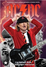 Nástěnný kalendář 2024: AC/DC (A3 29,7 x 42 cm)