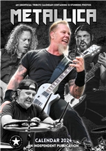 Nástěnný kalendář 2024: Metallica (A3 29,7 x 42 cm)