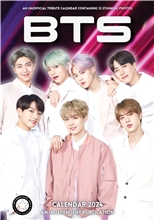 Nástěnný kalendář 2024: BTS (A3 29,7 x 42 cm)
