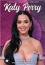 Nástěnný kalendář 2024: Katy Perry (A3 29,7 x 42 cm)