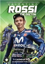 Nástěnný kalendář 2024: Valentino Rossi (A3 29,7 x 42 cm)
