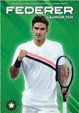 Nástěnný kalendář 2024: Roger Federer (A3 29,7 x 42 cm)