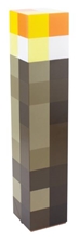 Dekorativní lampa Minecraft: Pochodeň (výška 29 cm)