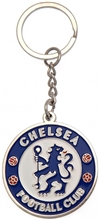 Kovová klíčenka FC Chelsea: Barevný znak (4,5 x 4,5 cm)