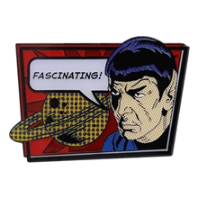 Odznak Star Trek - Spock Fascinated