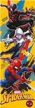 Plakát na dveře Marvel Spiderman: Action (53 x 158 cm)