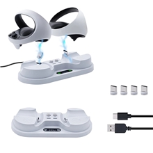 iPlay Magnetic Charging Dock for PS VR2 Controller - White (PS5)