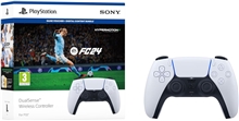 Sony PlayStation 5 DualSense Wireless Controller + EA Sports FC 24 (PS5)