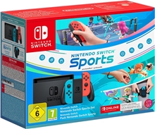 Nintendo Switch + Nintendo Switch Sports + 3-month Nintendo Switch Online Membership (SWITCH)