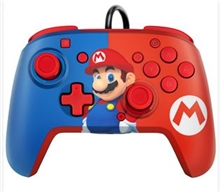 PDP Nintendo Switch Faceoff Deluxe Controller + Audio - Mario (SWITCH)