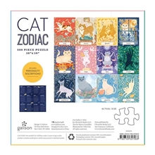 Galison Cat Zodiac Puzzle 500 pieces