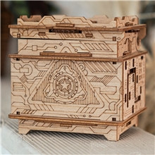 EscapeWelt Wooden Puzzle Orbital Box