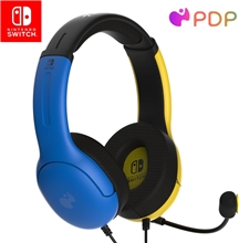 PDP Nintendo Switch Wired Headset LVL40 - Yellow/Blue