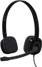 Logitech H151  Headset With Microphone - Black