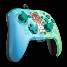 PDP Faceoff Deluxe Controller + Audio - Animal Crossing (SWITCH)