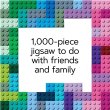 Chronicle Books Puzzle LEGO® Rainbow Bricks 1000 Pieces