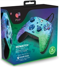PDP REMATCH gamepad, green (XSX/PC/X1)